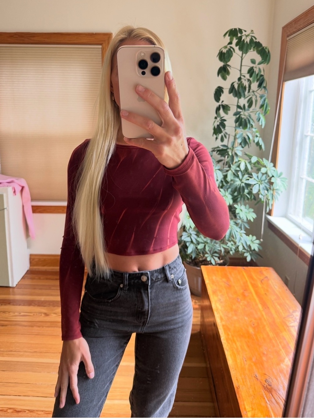 Lululemon Wunder Train Cropped Long Sleeve Shirt - Picture 2 of 8